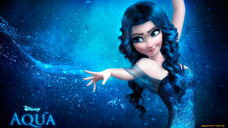 Cartoon character blue hair blue 2 - blue hair free wallpaper