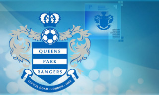 Blue white logo crown banner - a crown free wallpaper