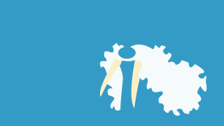 Scissors cutting paper claws blue - a piece of paper free wallpaper