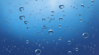 Blue background water droplets sky 4 - underwater free wallpaper
