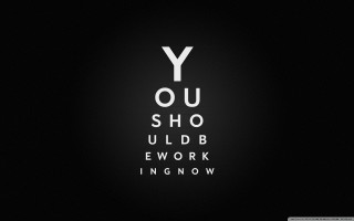 Black white eye chart fluxus - andrew law free wallpaper