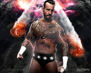 Bearded man tattoos volcano lava - a volcano free wallpaper