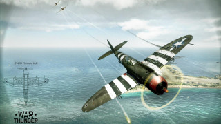 Plane flying water above air - over a body of water free wallpaper