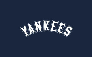 Yankees logo dark background white - a white outline free wallpaper