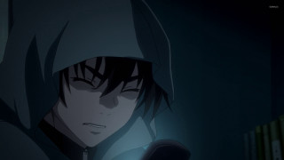 Man hoodie cellphone staring camera - holding free wallpaper