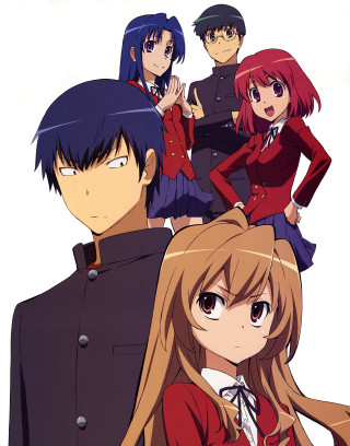 Anime characters group white background 25 - front free wallpaper