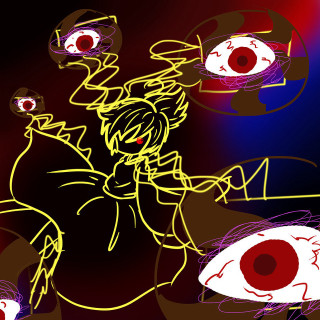 Alice prin redeyes blackdress eyes - an anime drawing free wallpaper
