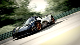 Black sports car race track 11 - a race track free wallpaper