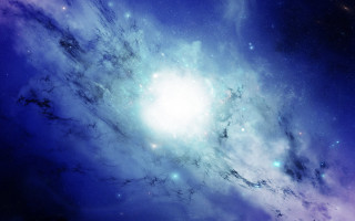Space galaxy stars bright light - galaxy free wallpaper