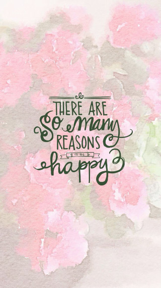 Many reasons for happiness painting - free love wallpaper