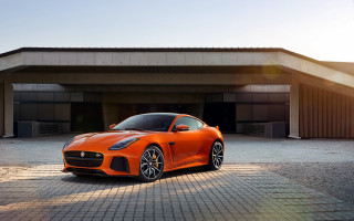 Orange sports car garage door - excessivism free wallpaper