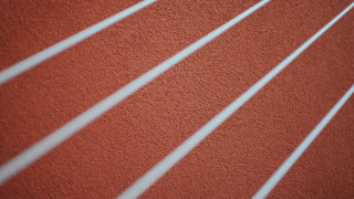 Tennis court red wall white - barnett newman free wallpaper