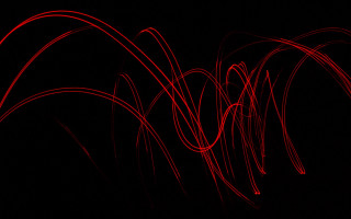 Black background red streaks abstract - long exposure free wallpaper