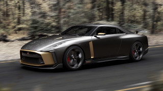 Silver gold sports car woods - a silver free wallpaper
