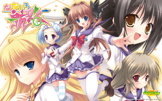 Anime girls long hair bows 6 - long hair and bows free wallpaper
