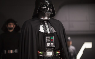 Darth vader costume hologram blurry - other person free wallpaper