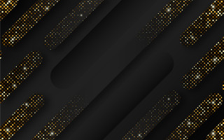 Black gold background gold dots - gold free wallpaper