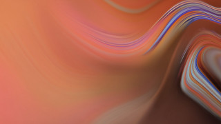 Blurry wavy pattern red pink - an abstract painting free wallpaper