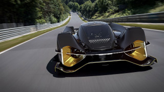Black gold car forest road - gold free wallpaper for desktop