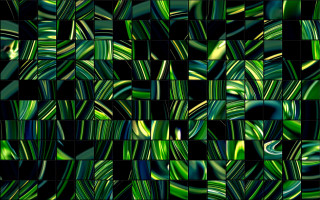 Green tiled wall black background - wall free wallpaper for desktop