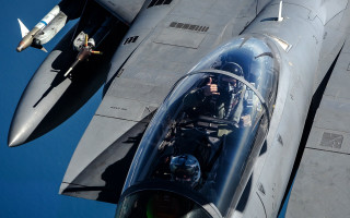 Fighter jet blue sky pilot 5 - carl gustaf pilo free wallpaper