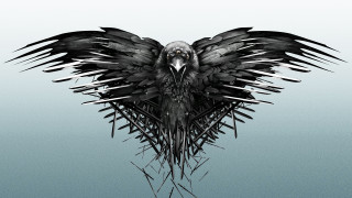 Black wings water background gradient - game free wallpaper
