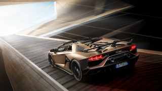 Car sky lighting futurism rendering - path free wallpaper for desktop