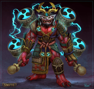 Warhammerer character image illustration fantasy - league of legends concept art free wallpaper