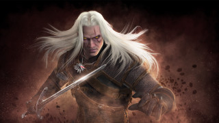 Longwhitehair sword armor embers galaxy - epic fantasy character art free wallpaper