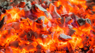 Fire flames rocks autumn burnt - rock free wallpaper