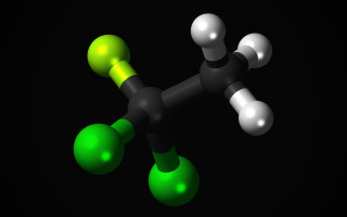 Green abstract orb ball occlusion - substance free wallpaper
