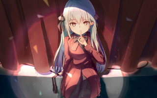 Chizuko yoshida white hair shushing - chizuko yoshida free wallpaper
