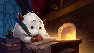 White cat feather scroll fireplace - a fireplace free wallpaper