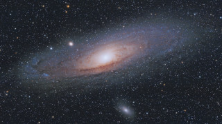 Colorful spiral sky stars space - astrophotography free wallpaper