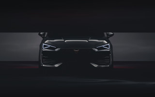 Black sports car hood up 3 - futurism free wallpaper