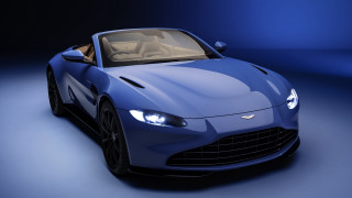 Blue sports car studio 3d - a studio setting free wallpaper