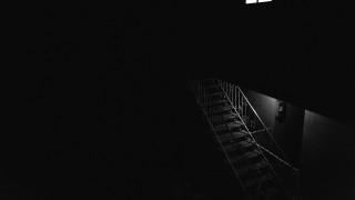 Stairway window dark room light - a stairway free wallpaper