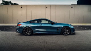 Blue sports car cobra side - side profile free wallpaper