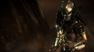 Sci fi man armor night - unreal engine 5 free wallpaper