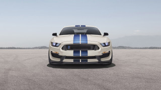 White blue mustang black stripe - a black stripe free wallpaper