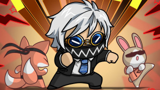 Cartoon bunny mask rabbit action - him free wallpaper for desktop