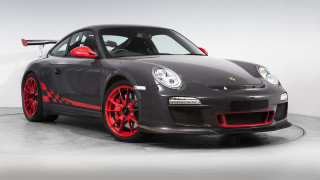 Porsche grey red neoclassic digital - matte finish free wallpaper
