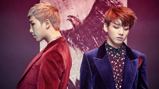 Asian men red purple outfits - outfit free wallpaper