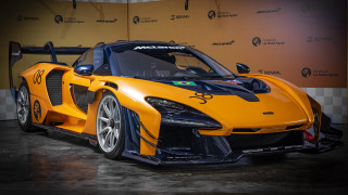 Yellow sports car garage checkered - a yellow sports car free wallpaper