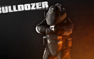 Bulldozer man suit gun space - a man in a suit holding free wallpaper