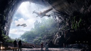 Cave group plane helicopter matte - a cave free wallpaper