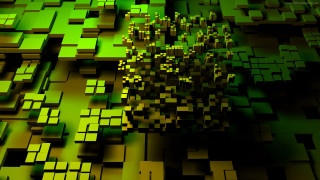 Green black abstract plant yellow - abstract background free wallpaper
