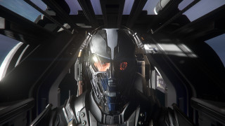 Futuristic suit helmet scifi everyder - a sci free wallpaper