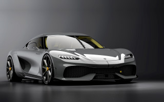 Grey sports car yellow accents - edi rama free wallpaper