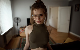 Elina karimova glasses neo romanticism - glass free wallpaper